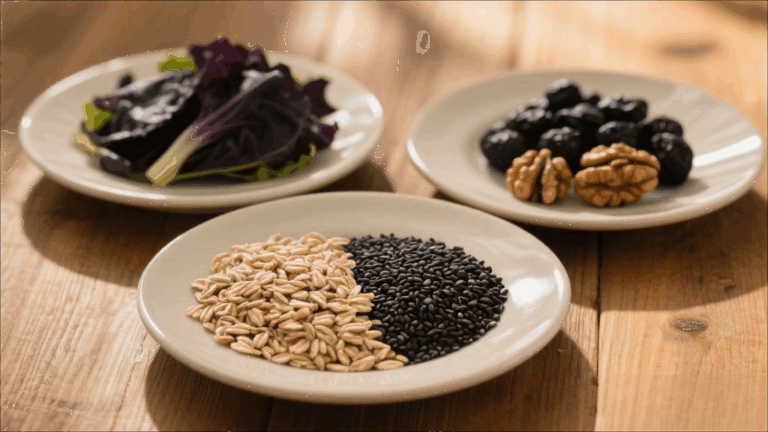 白領壓力大？4種食物讓白髮悄然變黑，重拾自信！