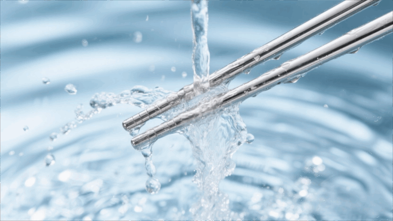 新買的不銹鋼筷子別急著用！這樣洗才最乾淨