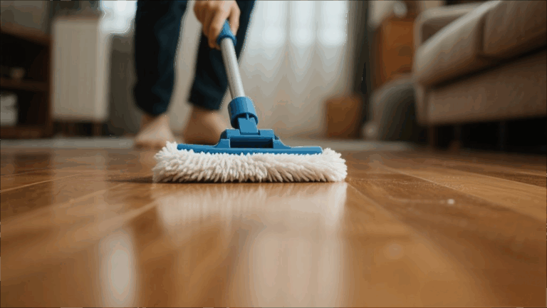 保姆都不外傳的地板清潔秘訣，擦完亮到反光！
