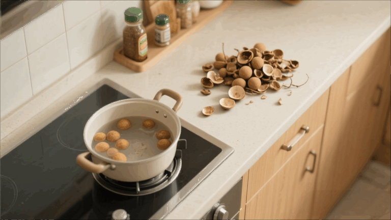 廚房廢料變寶！桂圓殼煮水的5大神奇功效