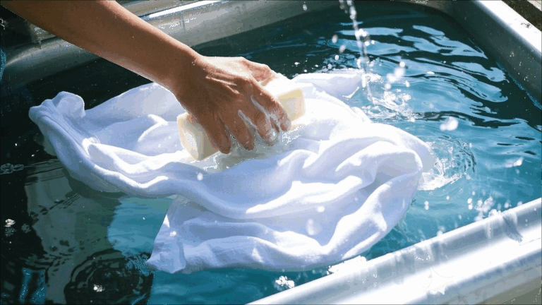 新買的白色衣服這樣洗，再也不怕發黃變色！