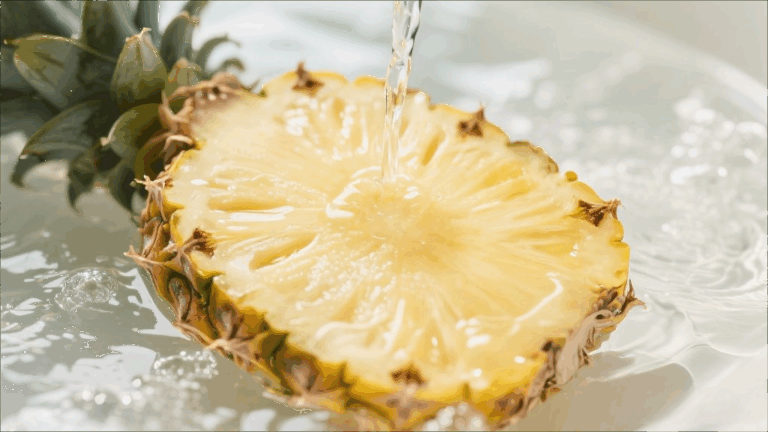 鳳梨為什麼要泡“鹽水”？放大20倍後一看，再也不敢直接吃了！