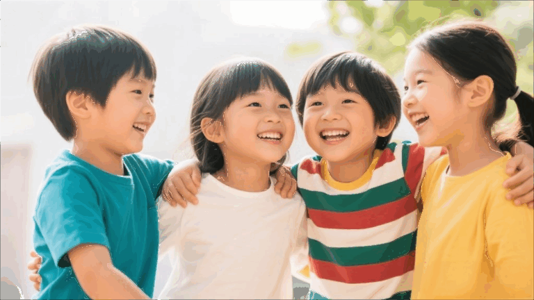 孩子成長必備！這3種朋友能讓孩子更自信、更快樂！